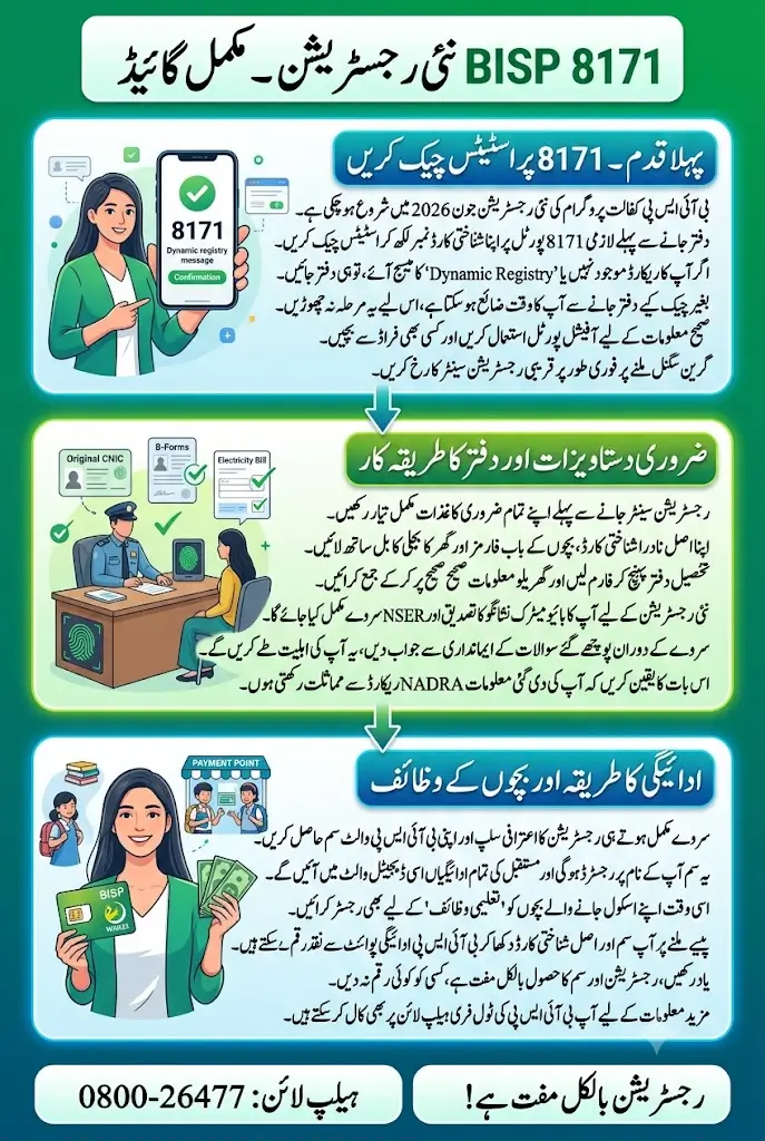 BISP 8171 New Registration Officially Started June 2026 Know Registration Process Eligibility and Stipend Details